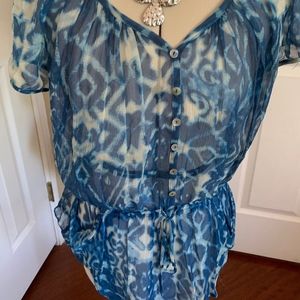 Karen Kane Silk Blouse